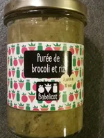 Puree de brocoli et riz