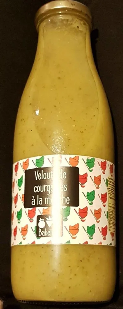 Velouté de courgettes à la menthe