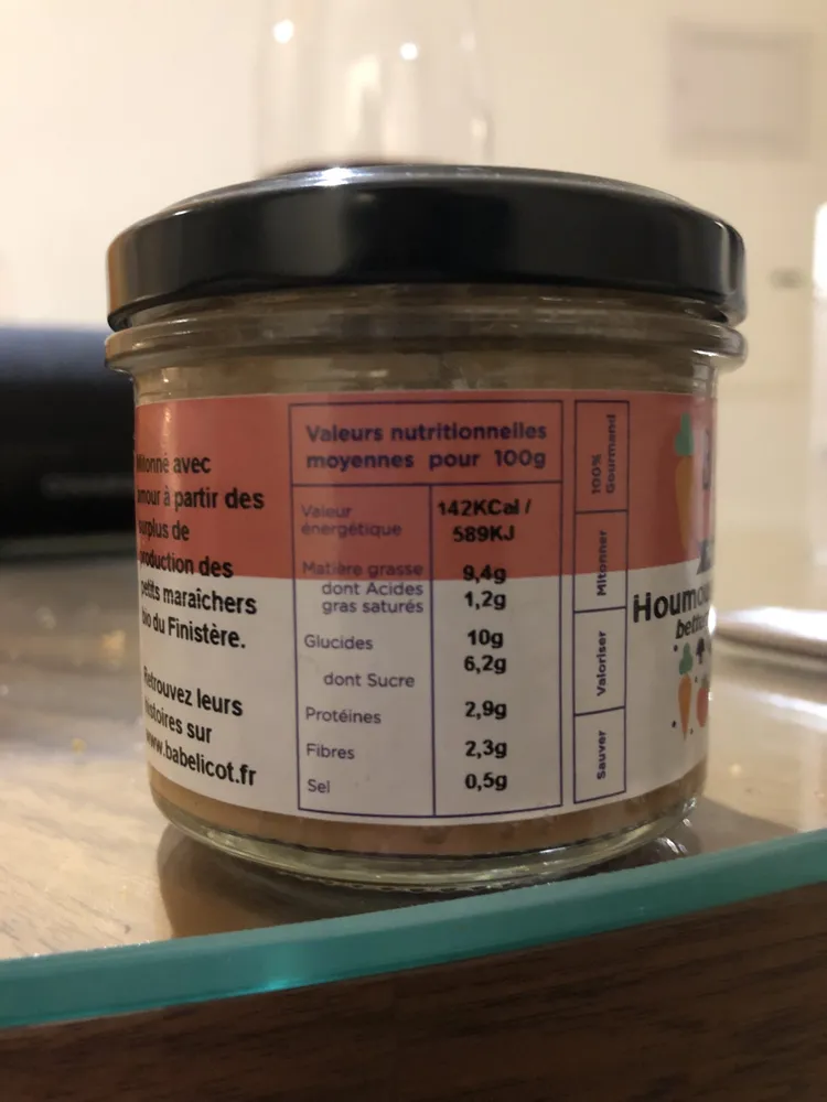 Houmous de bettraves