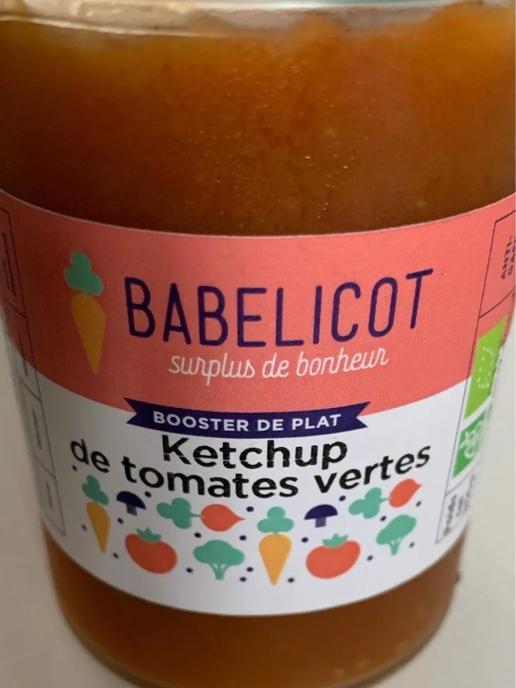 Ketchup de tomates vertes