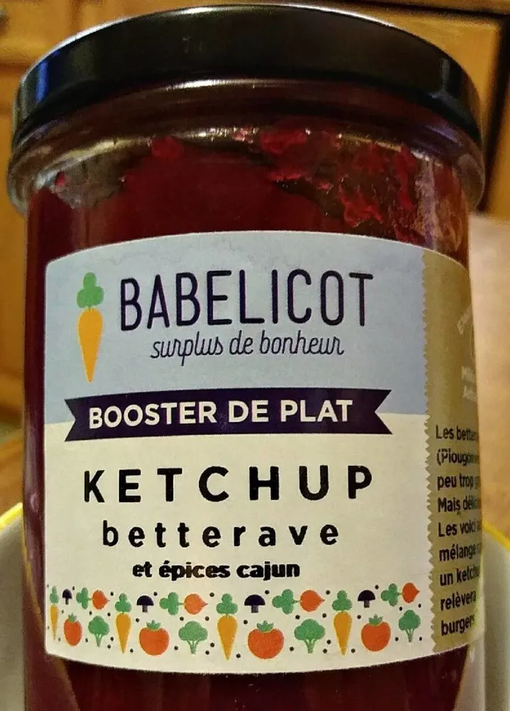 Ketchup betterave & épices cajun