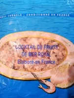 Cocktail de fruits de mer royal surgelés