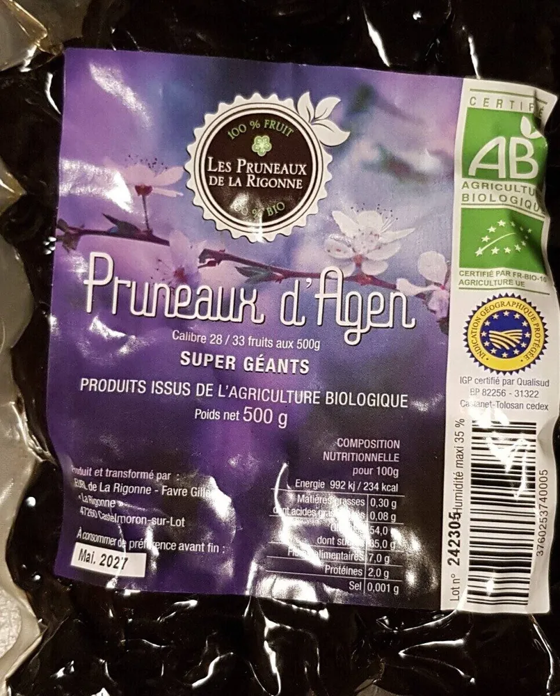 Pruneau d'agen