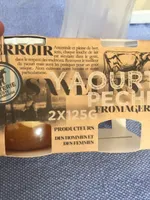 Yaourt saveur peche