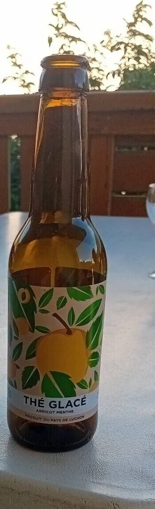 Thé glacé abricot menthe