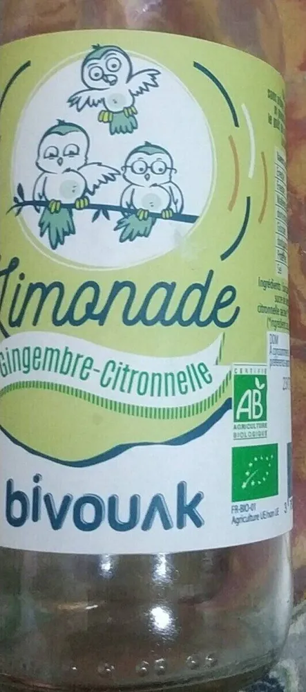 Limonade gingembre-citronnelle