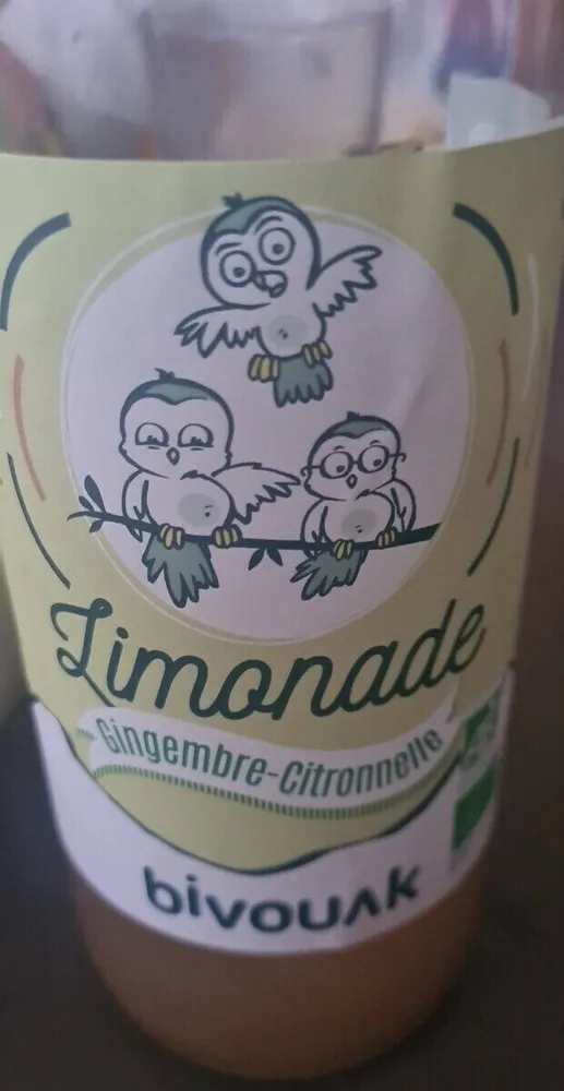 Limonade gingembre citronnelle