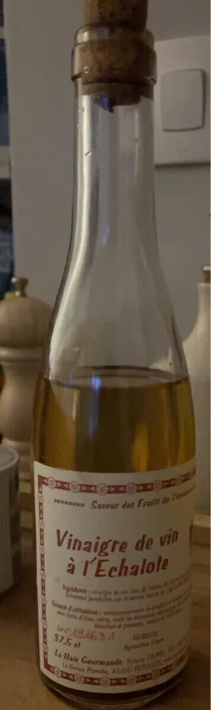 Vinaigre de vin a l’Echalote