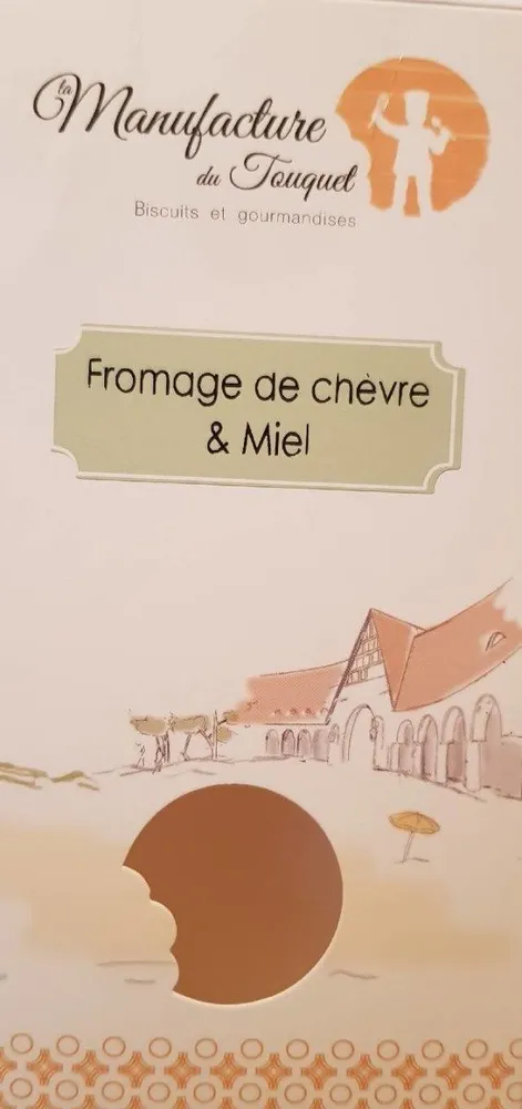 Sablés au fromage de chèvre et miel