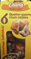 Quatre-quarts rhum raisins