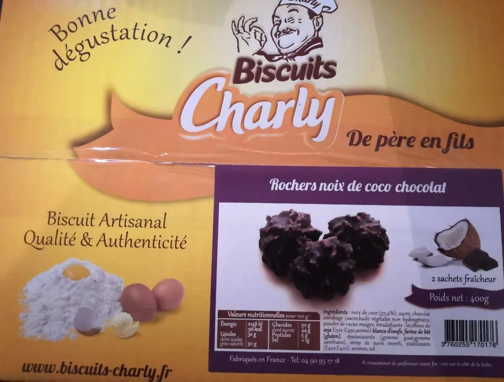 Rochers noix de coco chocolat