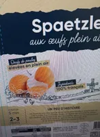 Spaetzle aux œufs plein air