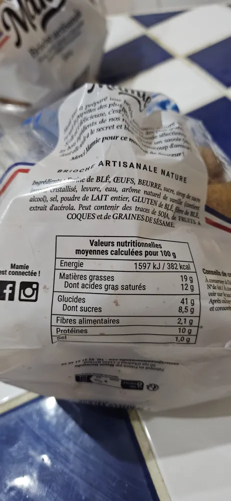 Merci Mamie Brioche Artisanale