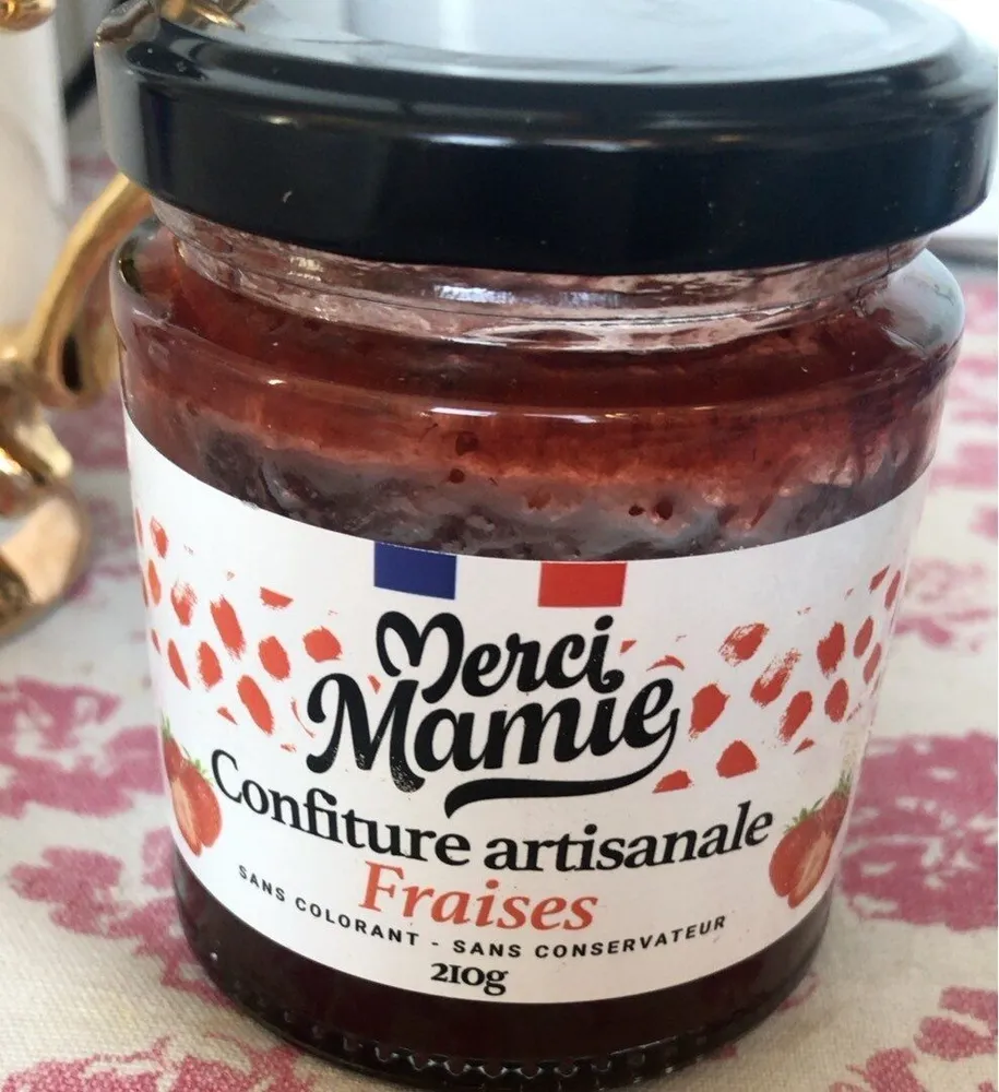 Confiture artisanale fraises