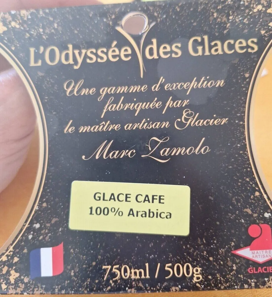 Glace au café