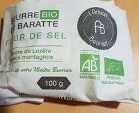 Beurre de baratte Fleur de sel