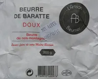 Beurre de baratte doux