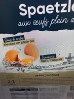 Spaetzle aux oeufs plein air