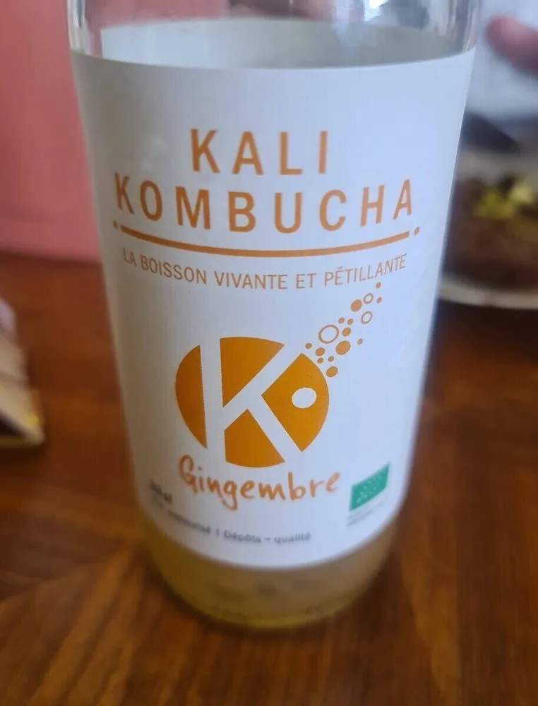 Kali kombucha gingembre