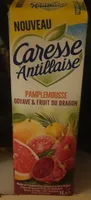 Caresse antillais pamplemousse goyave et fruit du gragon