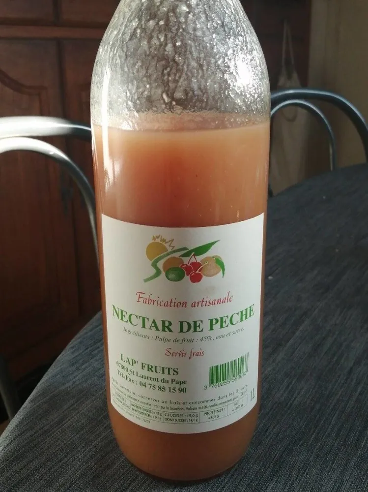 Nectar de pêche