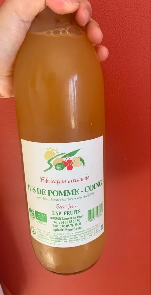 jus de pomme-coing