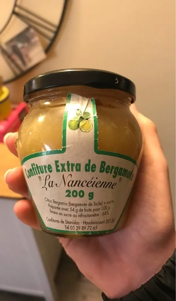 Confiture extra de bergamote