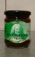 Rhubarbe et fraise