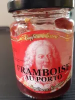 Confiture framboises au porto