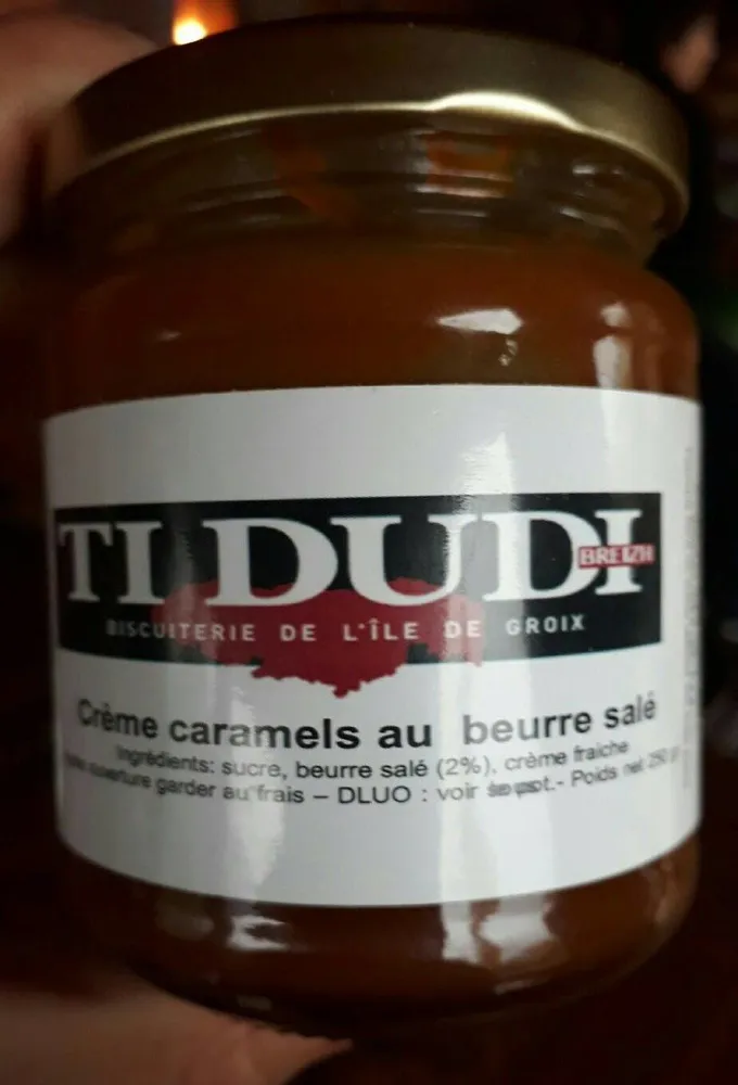 Crème caramel au beurre salé