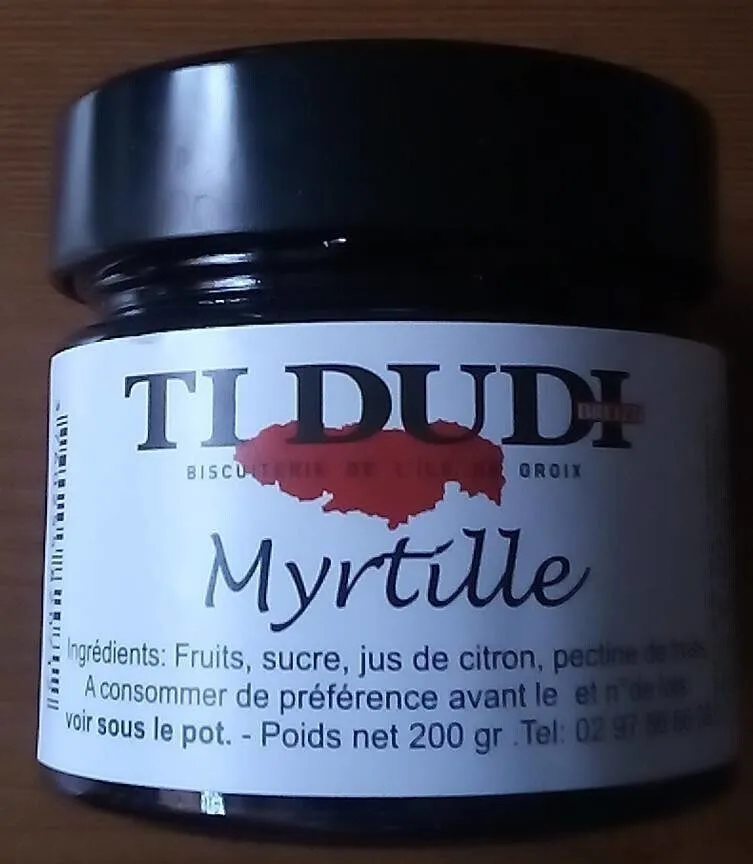 Confiture myrtille