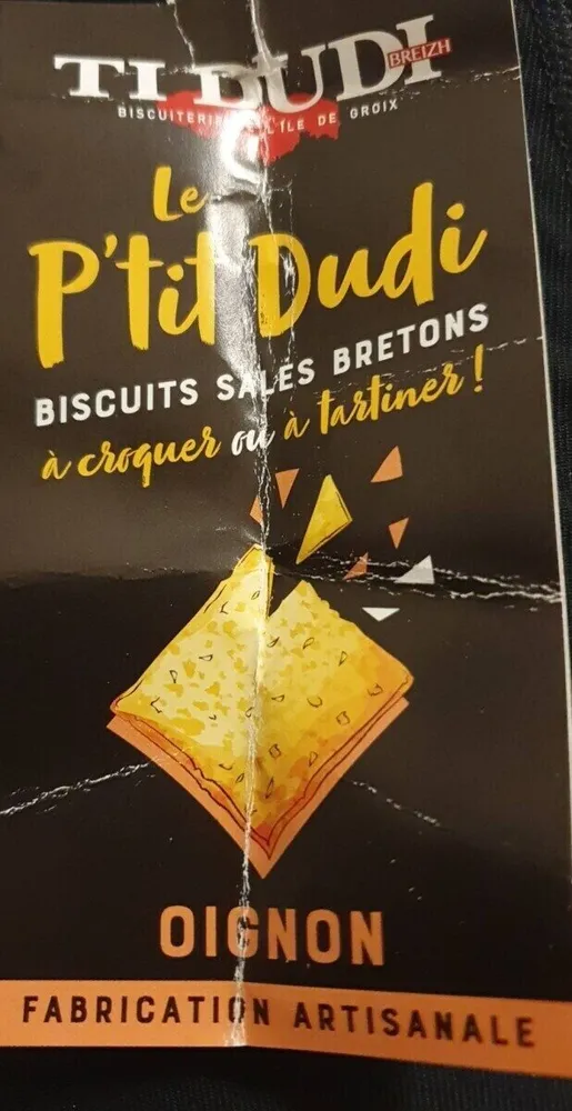 P'tit Dudi biscuits salés bretons