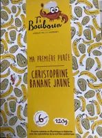 Ma premiere puree Christophine Banane jaune