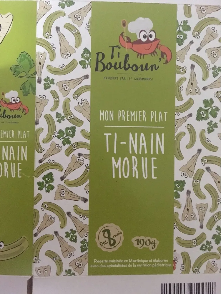 Mon premier plat- Ti- nain morue