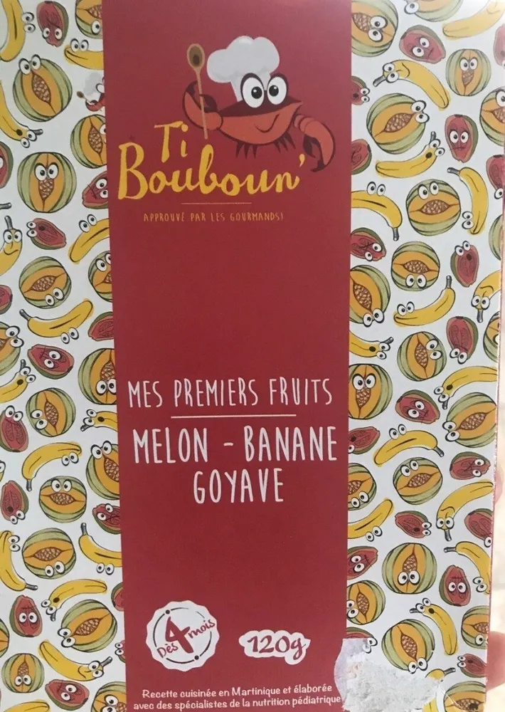 Mes Premiers fruits- Melon,banane,goyave