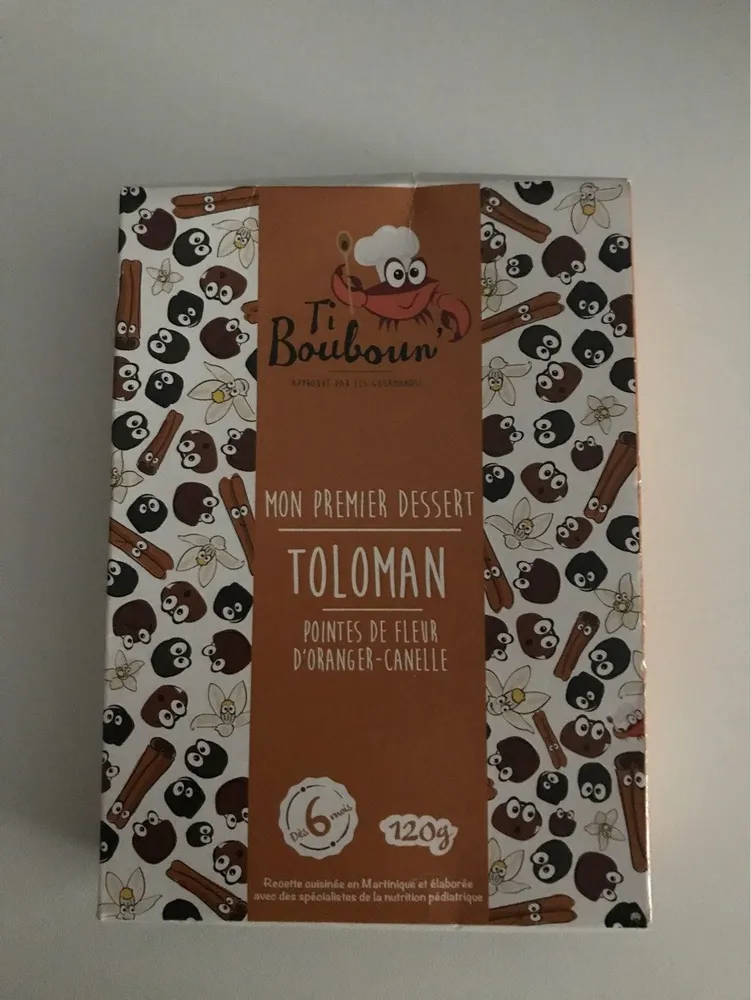 Mon 1 er dessert Toloman pointes de fleur d’oranger-Canelle