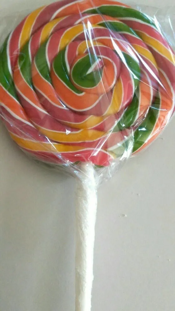 Sucette ronde naturelle tutti-frutti