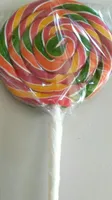 Sucette ronde naturelle tutti-frutti