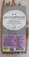 Gressins aux olives noires