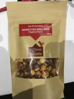 Noisettes grillées pimentées