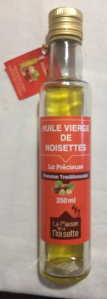 Huile vierge de Noisettes