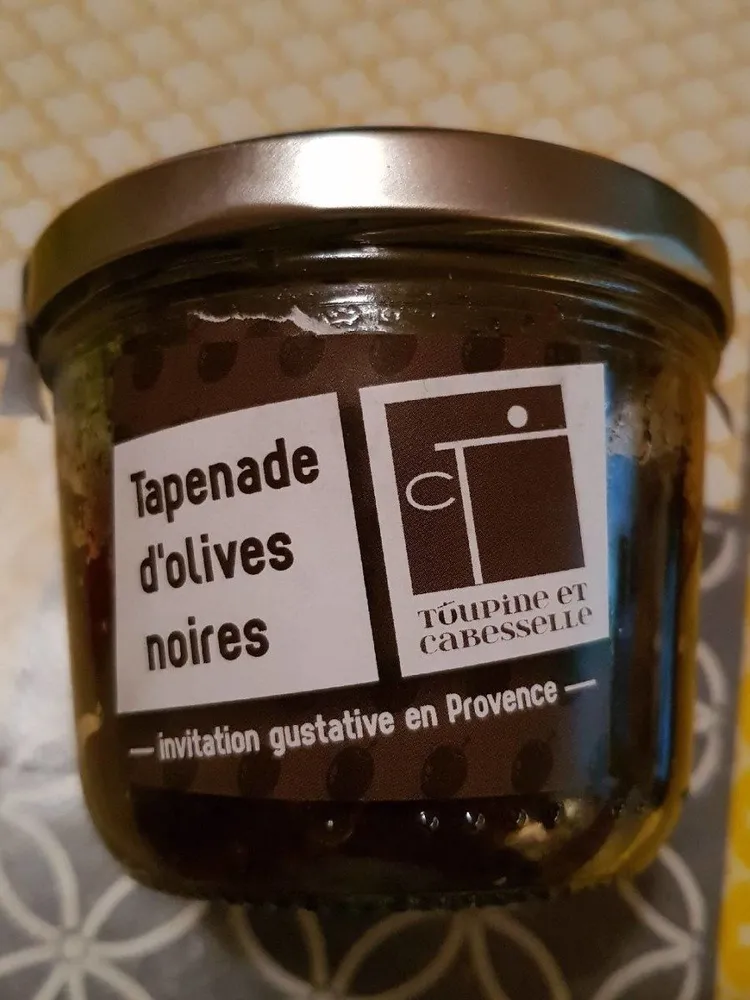 Tapenade d'olives noires