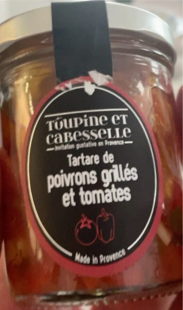 Tartare de poivrons, grillés et tomates