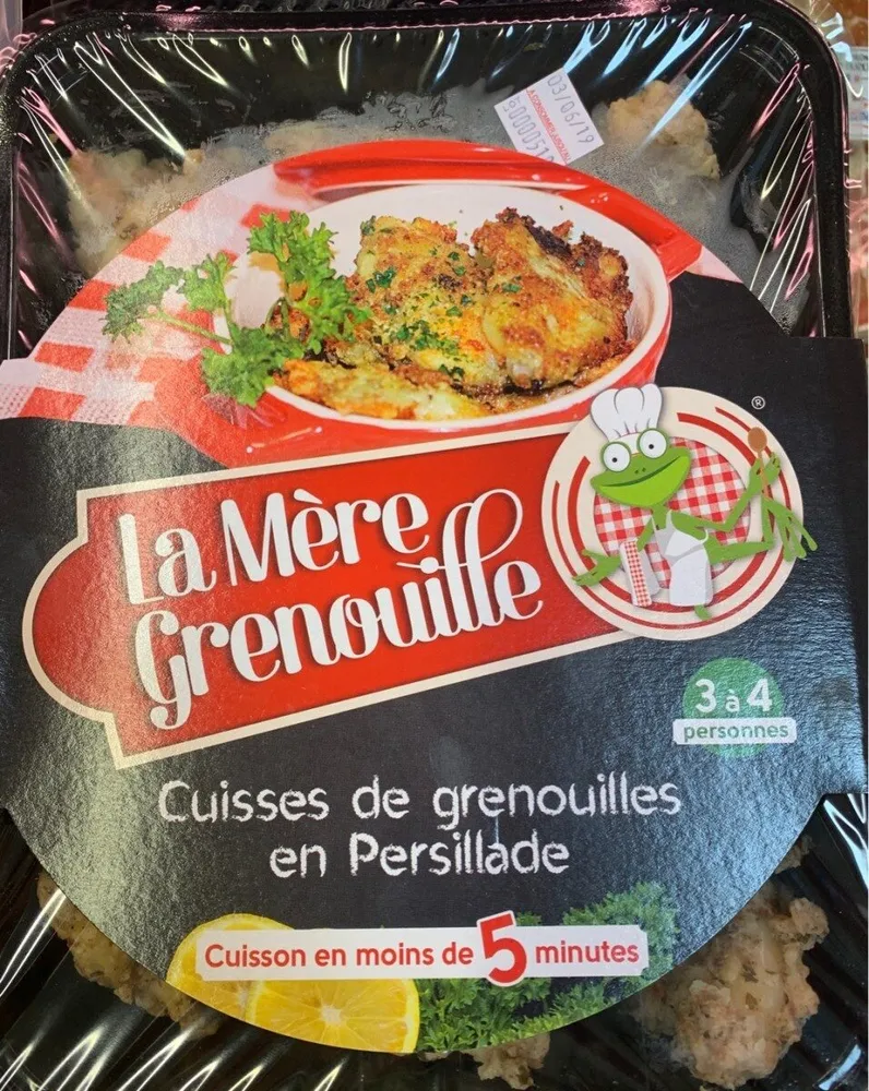 Cuisses de grenouilles en persillade