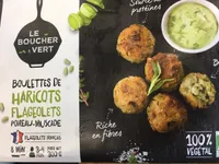 Boulettes de haricots flageolets