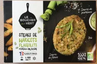 Steak de haricots flageolets