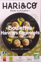 Boulettes Haricots flageolets - Poireaux - Muscade