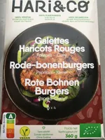 Rode-bonenburgers