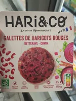 Galettes de haricots rouges Bio