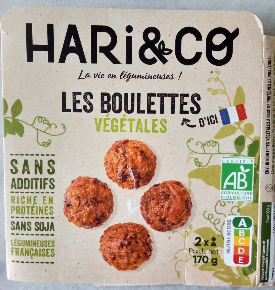 Les boulettes végétales